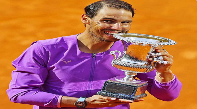 Rafael Nadal consigue su décimo Masters 1000 ATP de Roma tras derrotar a Novak Djokovic