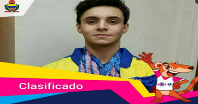 Jorge Otaiza clasifica a los I Juegos Panamericanos Junior Cali Valle 2021 en natación 100 metros mariposa