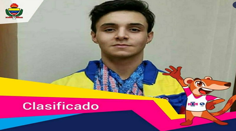 Jorge Otaiza clasifica a los I Juegos Panamericanos Junior Cali Valle 2021 en natación 100 metros mariposa