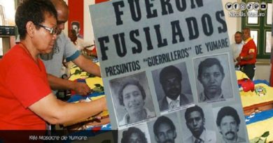 Se cumplen 35 años de la masacre de Yumare | Un crimen fascista le arrebató la vida a 9 compañeros revolucionarios en el estado Yaracuy