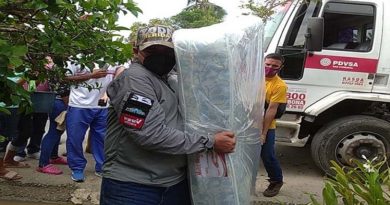 Atienden de manera integral a familias afectadas por fuertes precipitaciones en el municipio Tulio Febres Cordero en Mérida