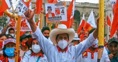 Encuestan pronostican en Perú triunfo del izquierdista Pedro Castillo a una semana del balotaje