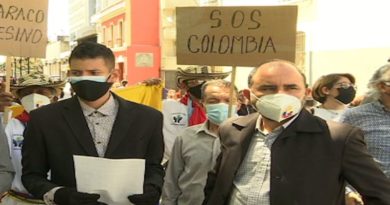 Red de Migrantes del Movimiento Somos Venezuela se solidariza con las protestas pacíficas del pueblo colombiano y denuncia a Duque por crímenes de lesa humanidad
