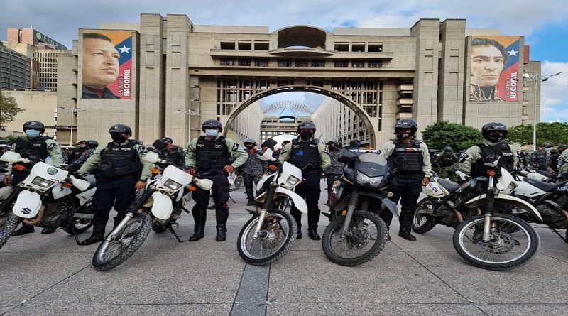 Gobierno Nacional lleva a cabo despliegue de 641 funcionarios de seguridad como parte de Plan Caracas Patriota, Bella y Segura