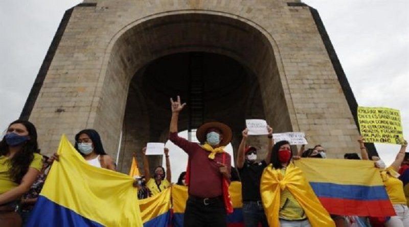 Protestas alrededor del mundo denuncian represión en Colombia