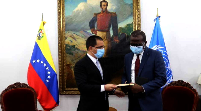 Venezuela ratifica su compromiso de continuar cooperación coordinada con el Sistema de las Naciones Unidas