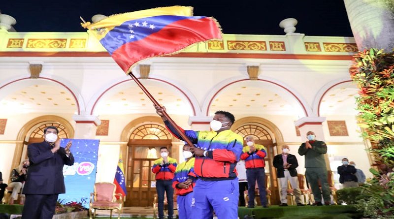 Presidente Maduro Abandero Delegaciones De Venezuela A Juegos Olimpicos Y Paralimpicos Tokio 2020