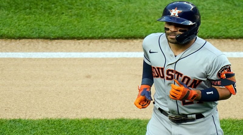 José Altuve se fue para la calle por novena vez en la temporada en victoria de Astros 6-3 ante Azulejos