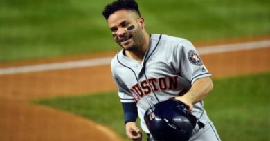 José Altuve impulsó par de carreras en victoria de Astros 13-1 ante Azulejos