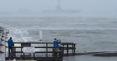 Tormenta tropical Claudette toca tierra en la costa norte del Golfo de México