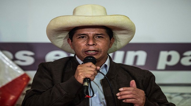 Pedro Castillo rechaza llamados a anular las elecciones de Perú