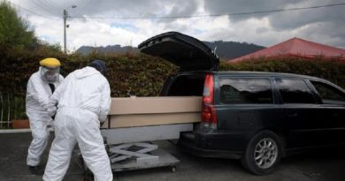 A 96.965 se eleva la cifra de fallecidos por la COVID-19 en Colombia