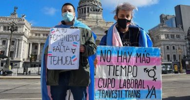 Senado argentino aprobó proyecto de Ley de inclusión laboral para la población trans