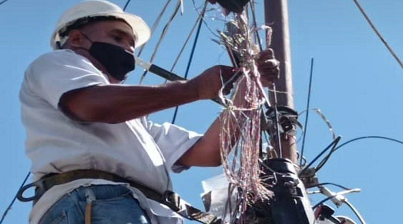 Cantv restituye servicios a 100 familias de Vista Alegre en Bolívar