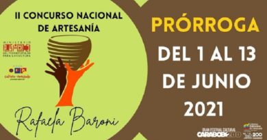 Extienden fecha de inscripción para el II Concurso Nacional de Artesanía 2021