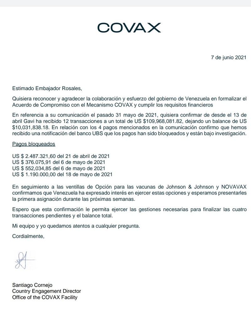 Venezuela avanza en II Fase de Vacunación Masiva contra COVID-19 