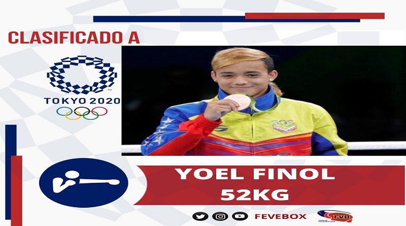 Yoel Finol dirá presente en los JJOO de Tokio