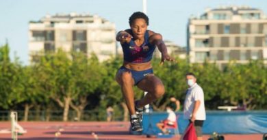 Yulimar Rojas logra superar el récord nacional en salto largo tras imponerse en la final del Campeonato de Clubes de España