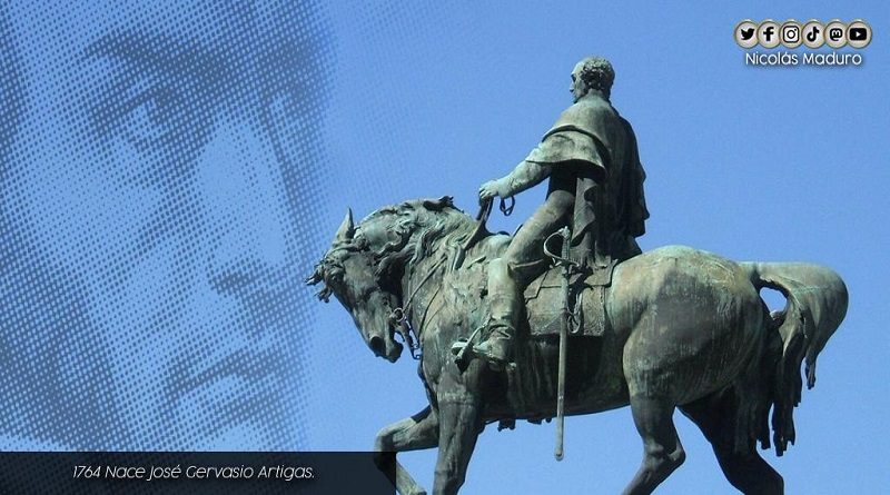Presidente Maduro recuerda lucha rebelde en defensa de los oprimidos de José Gervasio Artigas a 257 años de su natalicio