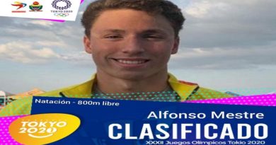 Natación 800 metros | Alfonso Mestre es el clasificado número 41 de Venezuela a Tokio 2020+1