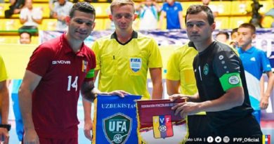 La Vinotinto de Futsal empató 3-3 ante Uzbekistán en su primer partido amistoso en el país asiático