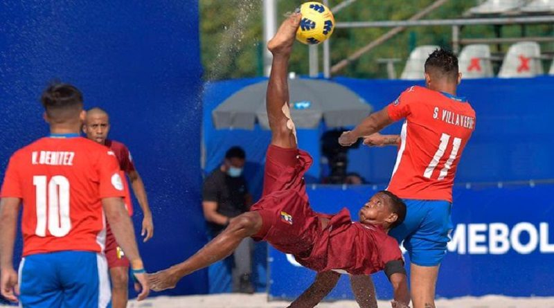 La Vinotinto de Playa buscará este miércoles su pase a las semifinales ante Brasil