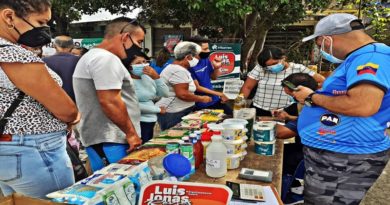 Un total de 1.295 hogares se benefician con jornada de entrega de alimentos en Lara