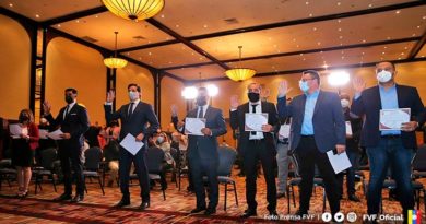 Nueva Junta Directiva de la FVF periodo 2021-2025 es oficialmente juramentada