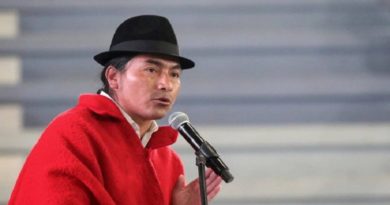 Leonidas Iza se convirtió en el nuevo presidente de la Confederación de Nacionalidades Indígenas