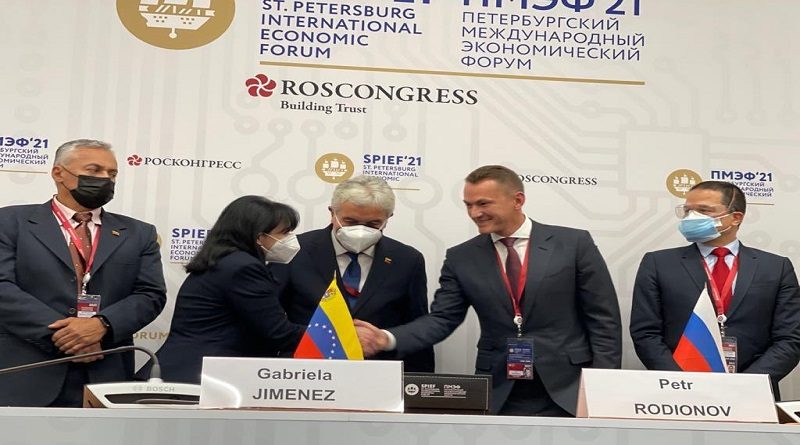 Venezuela y Rusia consolidan acuerdos de cooperación en materia de turismo, salud y tecnología