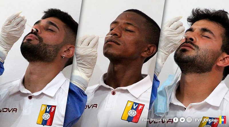 Jugadores y cuerpo técnico de la Vinotinto de Fútbol Playa se realizaron las pruebas PCR