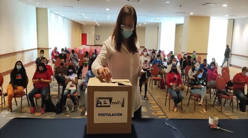 Tania Díaz invitó a todos los militantes del PSUV a participar en las postulaciones de precandidatos