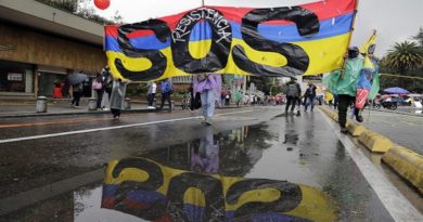 Protestas en Colombia
