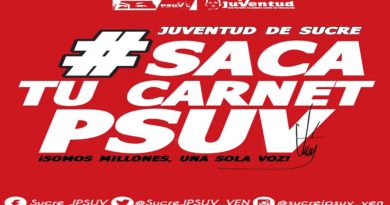 Continúa jornada de carnetización, inscripción y actualización de datos del PSUV en 395 puntos habilitados en todo el país