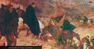 Venezuela recuerda los 202 años del Combate en las Termópilas de Paya
