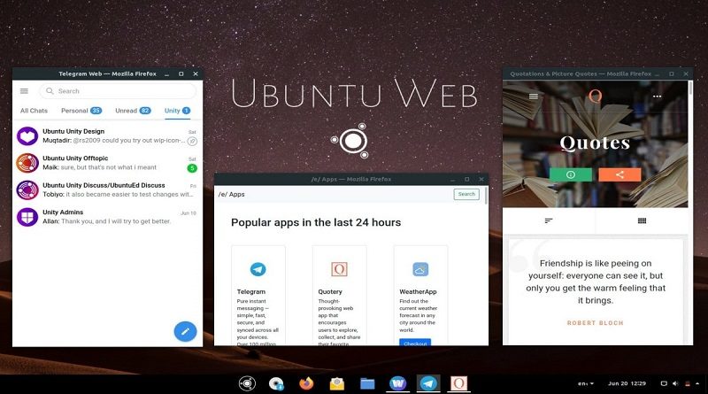 Ubuntu Web 20.04.2 llega con nueva tienda, nueva web