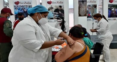 Más de 20 mil vacunas anti COVID-19 se han aplicado en el Zulia