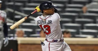 Acuña Jr. despachó su jonrón número 20 de la temporada