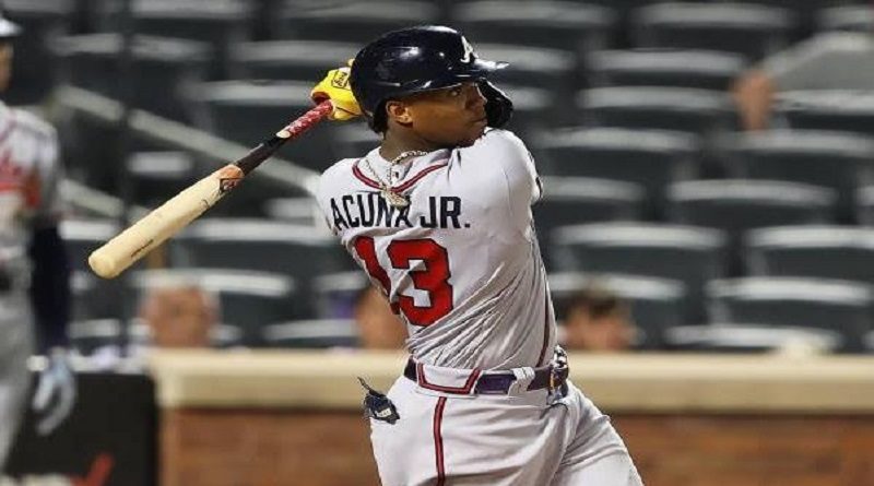 Acuña Jr. despachó su jonrón número 20 de la temporada