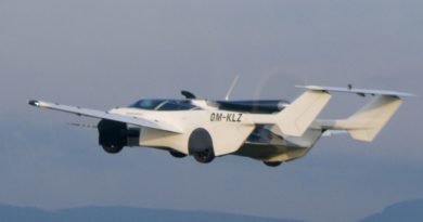 El prototipo tardó 35 minutos en recorrer por el aire la distancia entre Nitra y la capital eslovaca, Bratislava (Klein-vision.com)