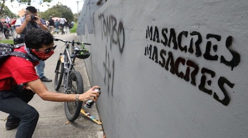 Colombia registra más de 170 muertos producto de masacres durante el 2021
