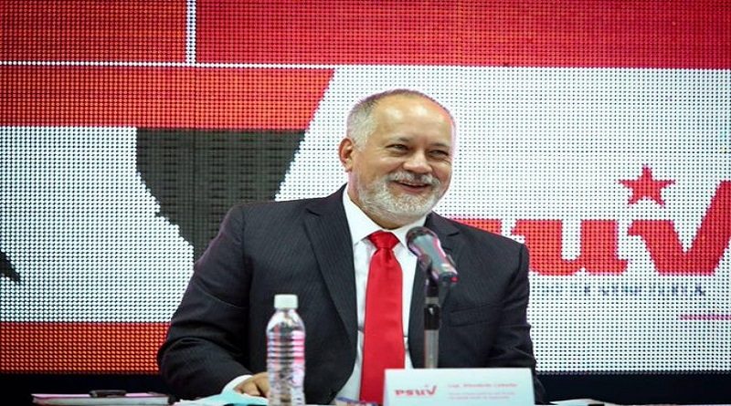 Diosdado Cabello: Van 60 mil precandidatos electos por las bases del PSUV