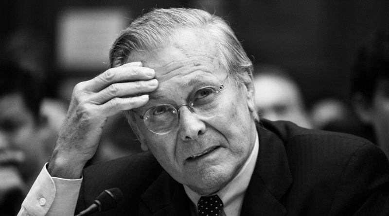 Donald Rumsfeld, exsecretario de Defensa de EE.UU. y excongresista, falleció en Taos, Nuevo México. (Yuri Gripas / Reuters)