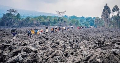 Unas 416.000 personas fueron evacuadas en el Congo tras erupción volcánica del Nyiragongo
