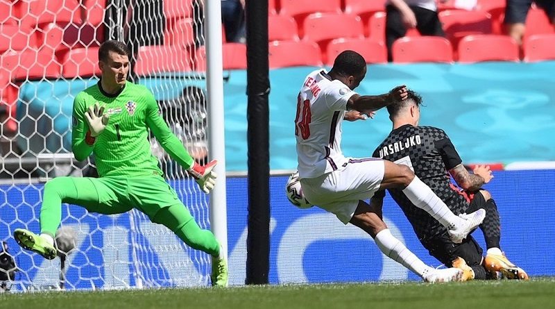 Inglaterra vence a croacia