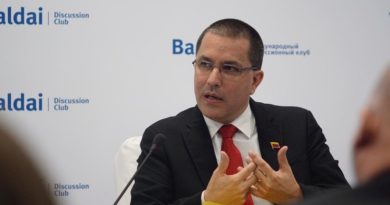 Canciller Arreaza reitera propuesta Bolivariana ante Club Valdai de Moscú
