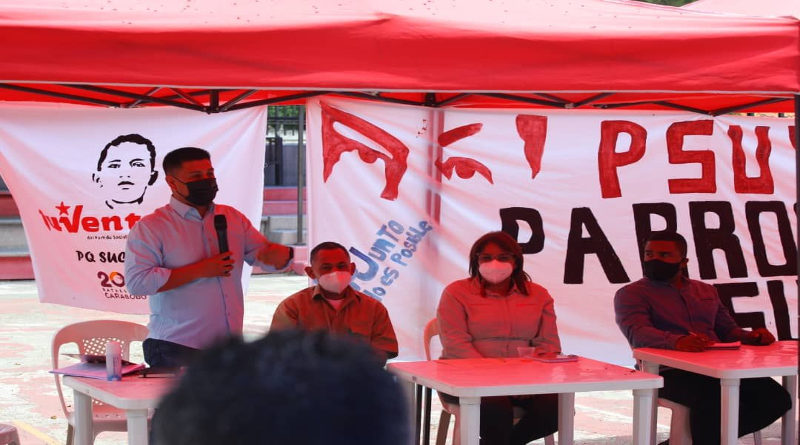 PSUV realiza abordaje en materia de servicios públicos a comunidades en la parroquia Sucre de Caracas