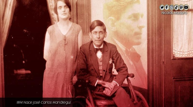 Venezuela conmemora 127 años del natalicio de José Carlos Mariátegui y recuerda elevado pensamiento y pasión revolucionaria
