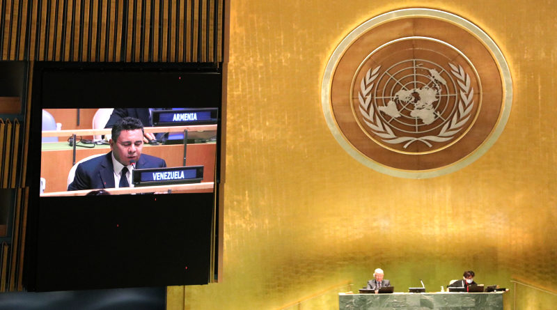 Venezuela denuncia en la ONU que EE.UU. se ha convertido en promotor del terrorismo económico que amenaza a la comunidad internacional