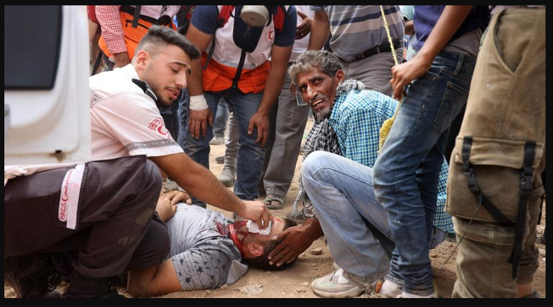 PALESTINA AGREDIDA | Ejército sionista provoca más de 150 heridos graves contra palestinos de la Cisjordania ocupada por Israel